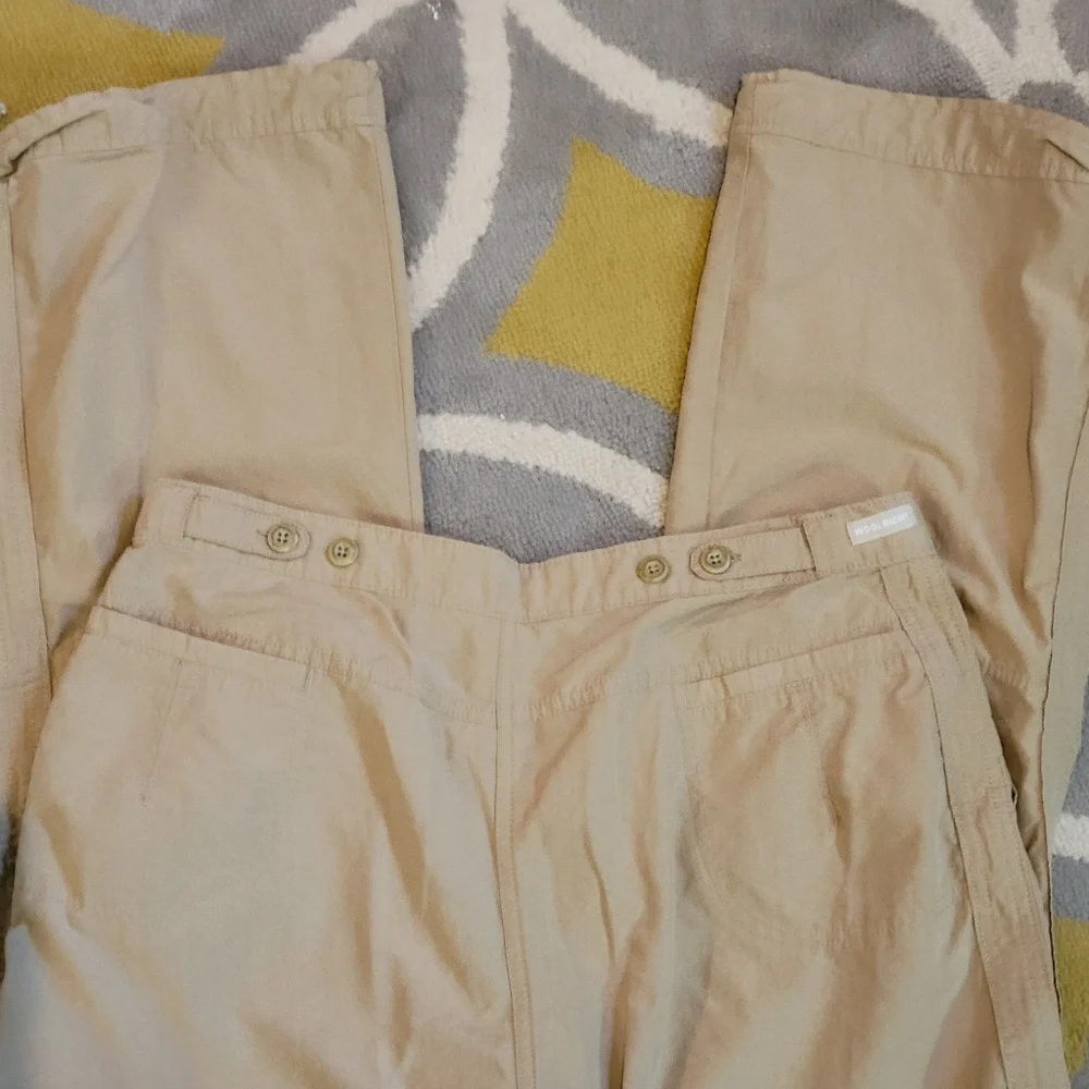 Women's Woolrich Cropped Hiking Pants sz 10 - Picture 6 of 6